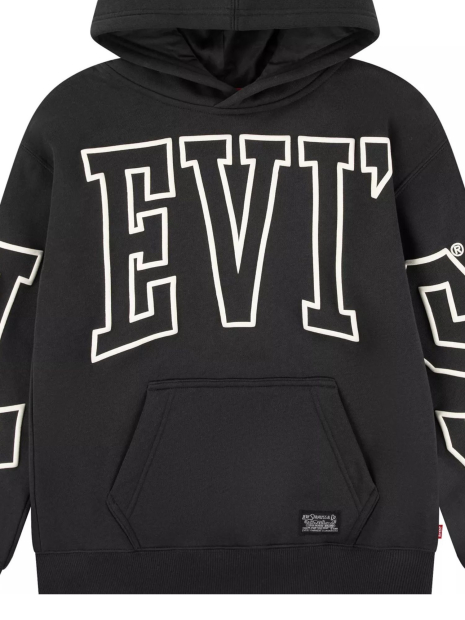 Спортивный костюм Levi's худи и штаны джоггеры на флисе 1159841507 (Черный 2T)