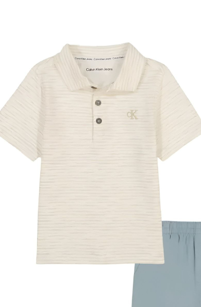 Детский комплект Calvin Klein футболка-поло и шорты 1159845246 (Разные цвета 3)