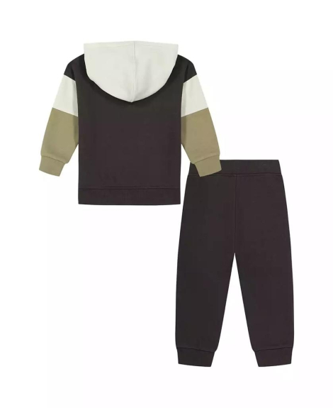 Детский костюм на флисе Calvin Klein худи и джоггеры 1159846091 (Разные цвета 7)