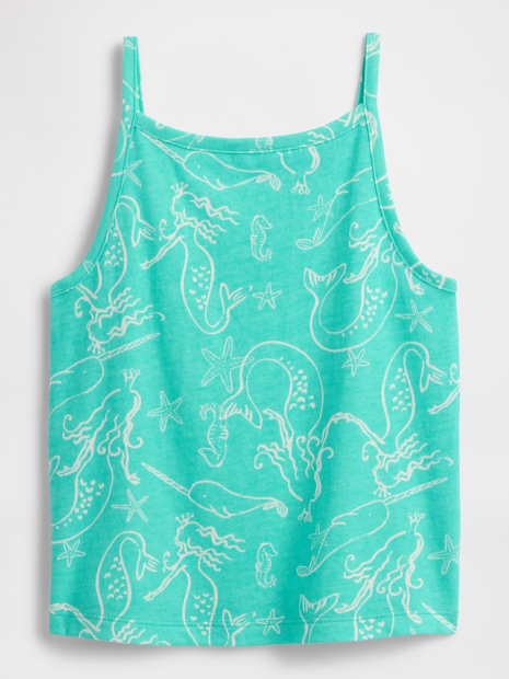 Дитячий комплект з принтом GAP майка та спідниця 1159847004 (Зелений 2)