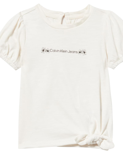 Детский комплект Calvin Klein футболка и леггинсы 1159847606 (Молочный 12M)