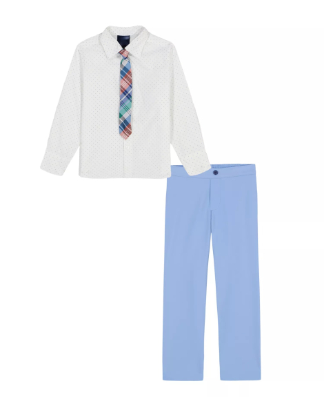 Дитячий костюм Tommy Hilfiger сорочка, штани та краватка 1159853223 (Різні кольори 3T) на зріст 99 см