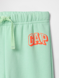 Детский костюм на флисе GAP худи и джоггеры 1159839731 (Зеленый 3)
