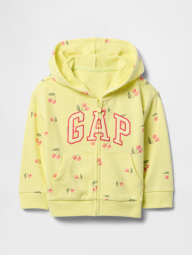 Детский костюм на флисе GAP толстовка и джоггеры 1159839565 (Желтый 4)
