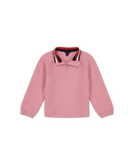 Дитячий стьобаний костюм Tommy Hilfiger жіноча толстовка і штани 1159840301 (Рожевий 2T)