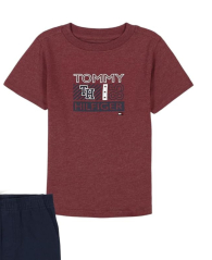 Детский комплект Tommy Hilfiger лонгслив, футболка и штаны 1159842771 (Разные цвета 3T)