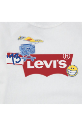 Детский комплект Levi's футболка и шорты 1159843573 (Синий/Белый 116-122)