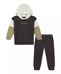 Детский костюм на флисе Calvin Klein худи и джоггеры 1159846091 (Разные цвета 7)