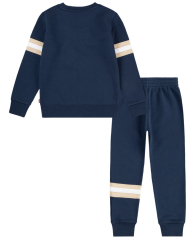 Спортивный костюм Levi's свитшот и штаны джоггеры на флисе 1160841112 (Синий 3T) на рост 92-98 см