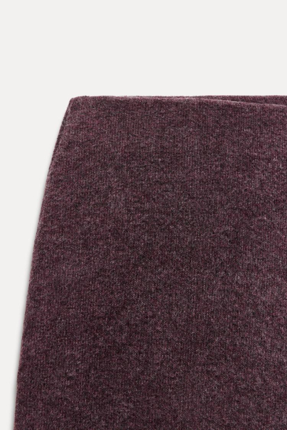 Женский костюм ZARA свитер и штаны 1159842928 (Бордовый S)