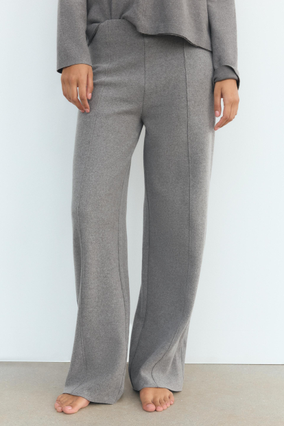 Женский костюм ZARA свитер и штаны 1159842933 (Серый M)