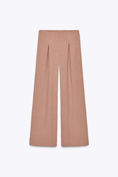 Женский легкий костюм ZARA топ и штаны 1159842963 (Оранжевый XL)