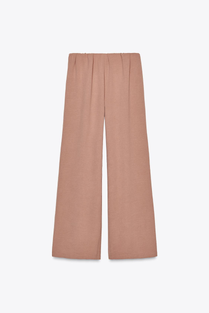 Женский легкий костюм ZARA топ и штаны 1159842963 (Оранжевый XL)