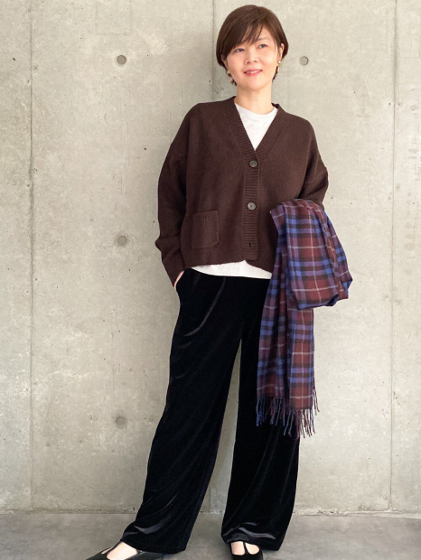 Женский велюровый костюм UNIQLO футболка и штаны 1159855643 (Черный S)