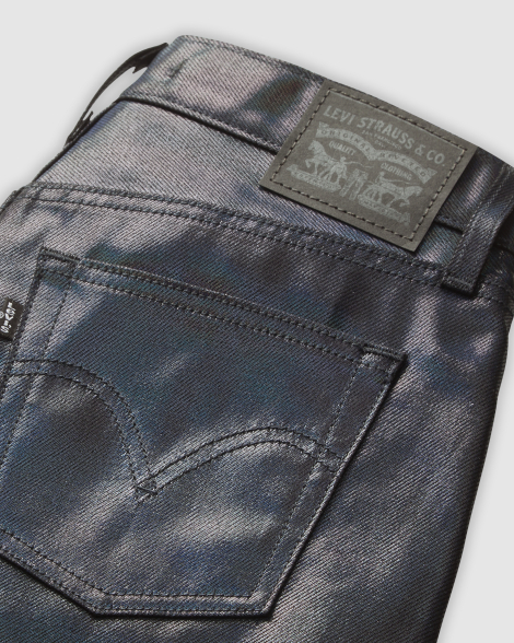 Женский джинсовый костюм Levi's жилетка и юбка 1159856483 (Синий XS/26)