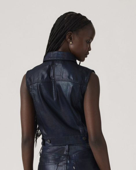 Женский костюм Levi's жилетка и джинсы 1159856511 (Синий XL/33)