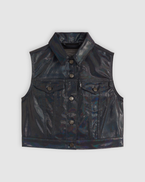 Женский костюм Levi's жилетка и джинсы 1159856511 (Синий XL/33)