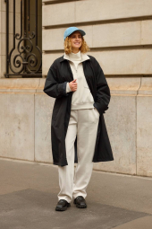Женский костюм UNIQLO укороченная толстовка и шорты Bermuda 1159842737 (Серый S)
