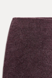 Женский костюм ZARA свитер и штаны 1159842928 (Бордовый S)