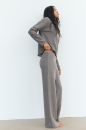 Женский костюм ZARA свитер и штаны 1159842933 (Серый M)