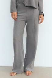 Женский костюм ZARA свитер и штаны 1159842933 (Серый M)