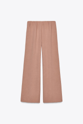 Женский легкий костюм ZARA топ и штаны 1159842963 (Оранжевый XL)