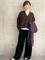 Женский велюровый костюм UNIQLO футболка и штаны 1159855643 (Черный S)