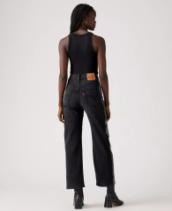 Женский джинсовый костюм Levi's куртка и джинсы 1159856515 (Черный S/28)