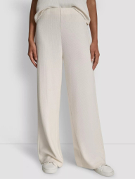 В'язаний жіночий костюм DKNY Jeans кардиган та штани 1161040926 (Молочний M)
