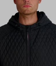 Мужская стёганная куртка Karl Lagerfeld Paris 1159854587 (Черный XL)