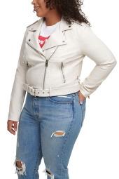 Жіноча куртка Levi's на блискавці 1159858648 (Молочний 4X)