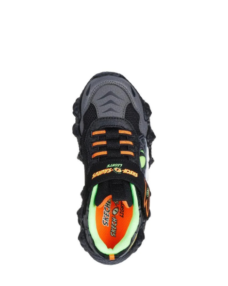 Детские кроссовки Skechers Rapid-Dino светящиеся 36 (4 US) 23,5 см Черный 1159840331
