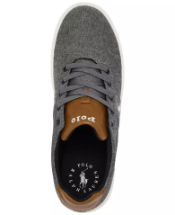 Детские кеды Polo Ralph Lauren 40 (6,5 US) 25,5 см Серый 1159850337