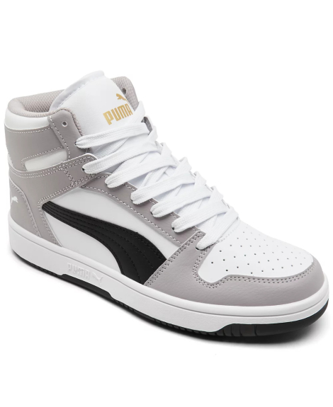 Женские кроссовки Rebound LayUp Casual PUMA 37,5 (7 US) 24 см Белый/Серый 1159841197