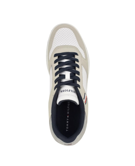 Мужские кроссовки Tommy Hilfiger с логотипом 44,5 (11 US) 29 см Белый/Бежевый 1159841249