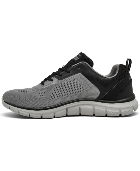Мужские кроссовки Skechers Track - Broader 48,5 (14 US) 31,5 см Черный/Серый 1159841680