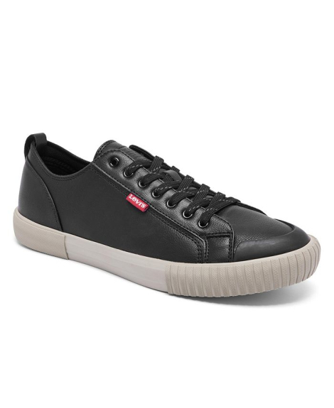 Мужские кроссовки на шнуровке Levi's Anikin NL 46,5 (12 US) 30 см Черный 1159841706