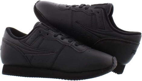 Легкі кросівки FILA Machu на шнурках 46 (12 US) 30 см Чорний 1159844210