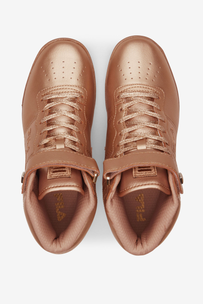 Женские высокие кроссовки Vulc 13 Tonal FILA 39 (8 US) 25,5 см Золотистый 1159844232