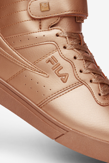 Женские высокие кроссовки Vulc 13 Tonal FILA 39 (8 US) 25,5 см Золотистый 1159844232