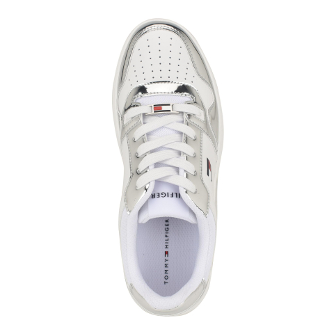 Женские кроссовки Tommy Hilfiger из экокожи 41 (9,5 US) 26,5 см Белый 1159846113