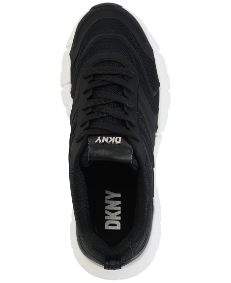 Женские текстильные кроссовки DKNY 41 (10 US) 27 см Черный 1159847400