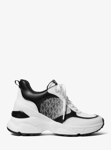 Жіночі кросівки Katrina Trainer Michael Kors 38 (7,5 US) 25 см Чорний/Білий 1159847914