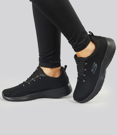 Женские кроссовки Dynamight Skechers 36 (6 US) 23 см Черный 1159847766