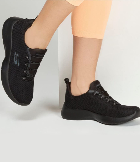 Женские кроссовки Dynamight Skechers 36 (6 US) 23 см Черный 1159847766