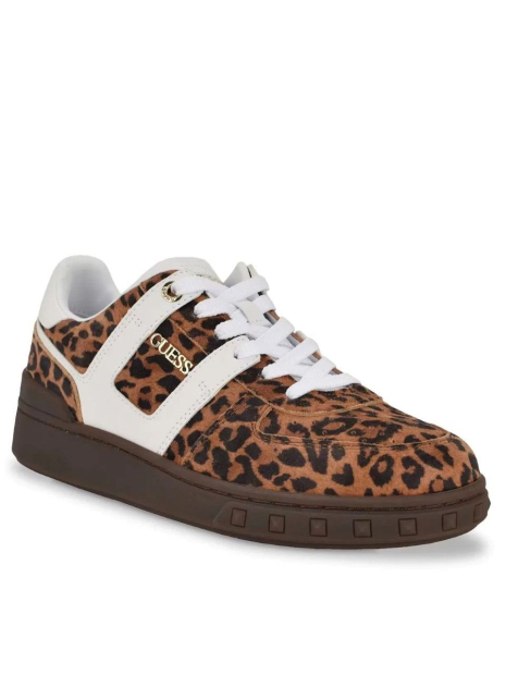 Жіночі замшеві кросівки GUESS 40 (9,5 US) 26,5 см Леопардовий 1159848333