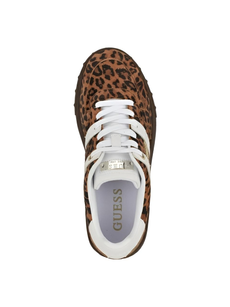 Жіночі замшеві кросівки GUESS 40 (9,5 US) 26,5 см Леопардовий 1159848333
