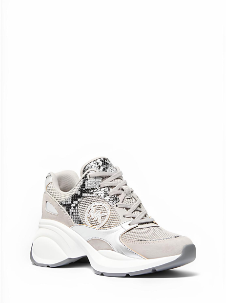 Кожаные кроссовки Michael Kors 42,5 (11 US) 27,5 см Серый 1159849146