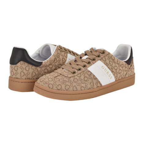 Чоловічі кросівки LEVY GUESS з монограмою 43,5 (10,5 US) 29 см Бежевий 1159849313