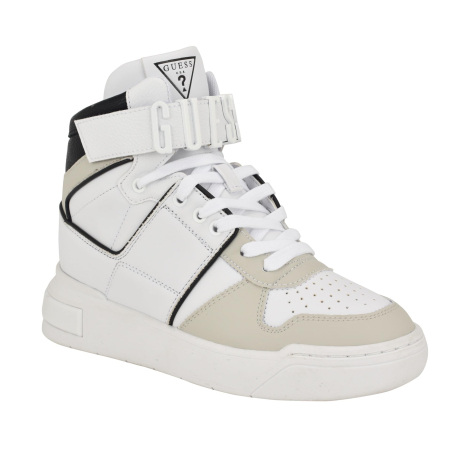 Женские высокие кроссовки Corten GUESS 41 (10 US) 26,5 см Белый/Серый 1159849488